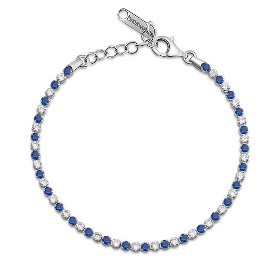 Bracciale Brosway Donna FANCY FREEDOM BLUE in Argento Cubic Zirconia FFB117 - FFB117
